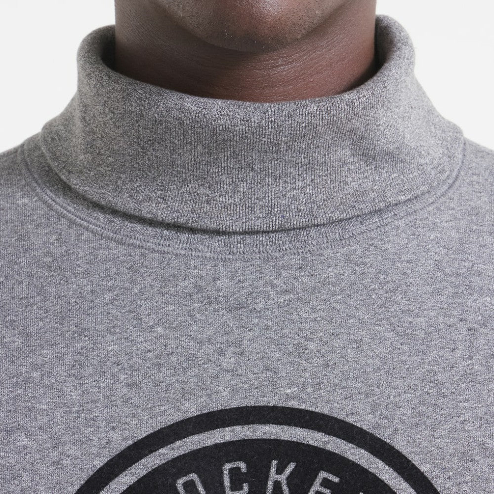 Utah Mammoth Todd Snyder by Fanatics Relaxed Canadian Fleece Turtleneck - Dark Heather Gray - NHL 202846143