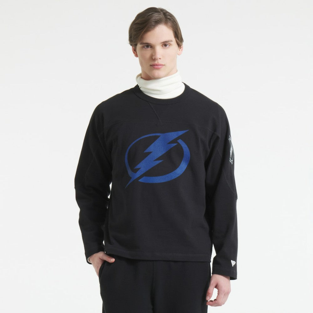 Tampa Bay Lightning Todd Snyder by Fanatics Heavyweight Football Jersey - Black - NHL 202846159