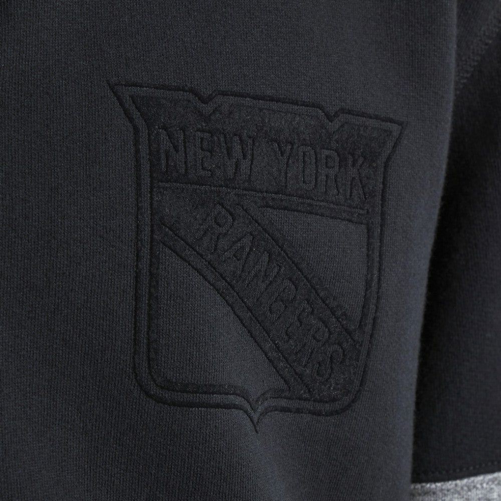 New York Rangers Todd Snyder by Fanatics Full-Zip Fleece - Black - NHL 202846160
