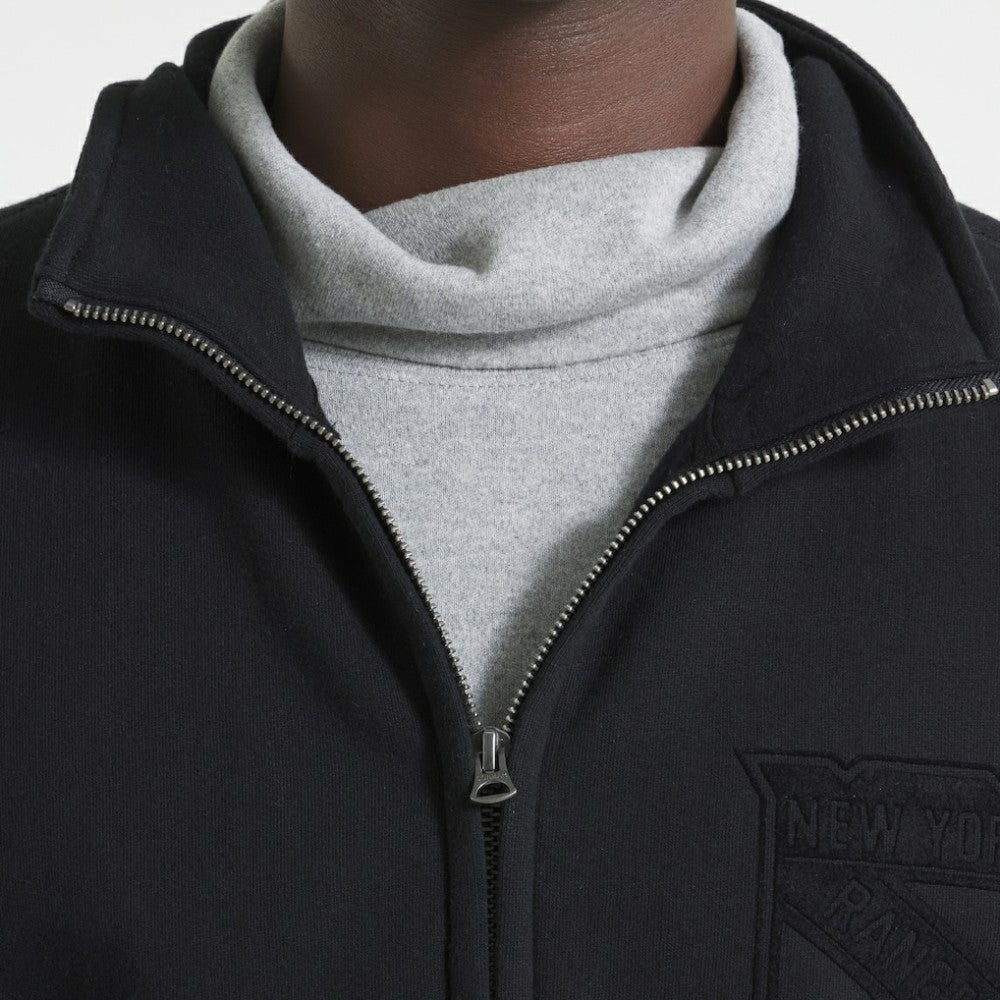 New York Rangers Todd Snyder by Fanatics Full-Zip Fleece - Black - NHL 202846160