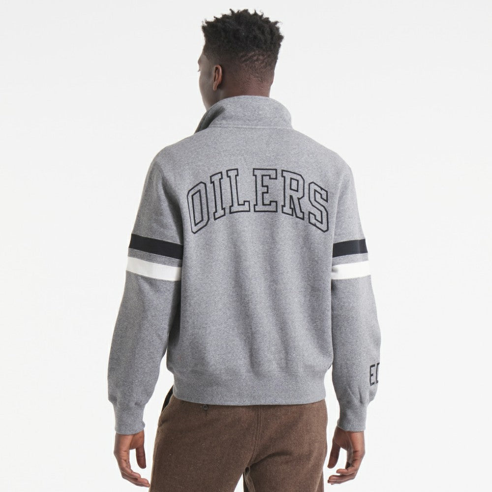 Edmonton Oilers Todd Snyder by Fanatics Full-Zip Fleece - Dark Heather Gray - NHL 202846161