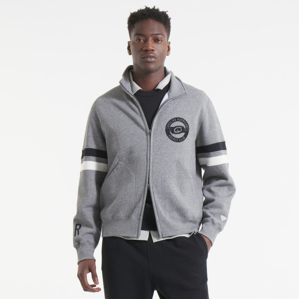 Carolina Hurricanes Todd Snyder by Fanatics Full-Zip Fleece - Dark Heather Gray - NHL 202846163
