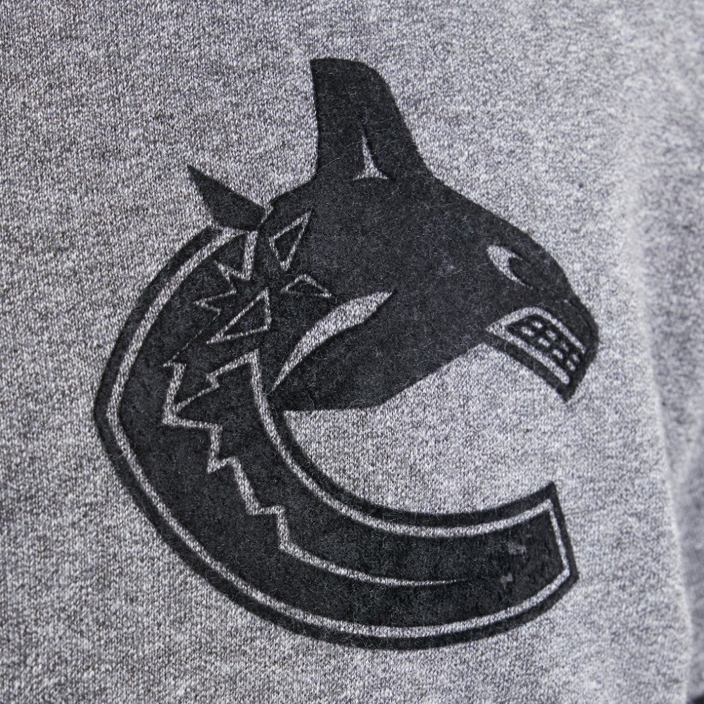 Vancouver Canucks Todd Snyder by Fanatics Full-Zip Fleece - Dark Heather Gray - NHL 202846164