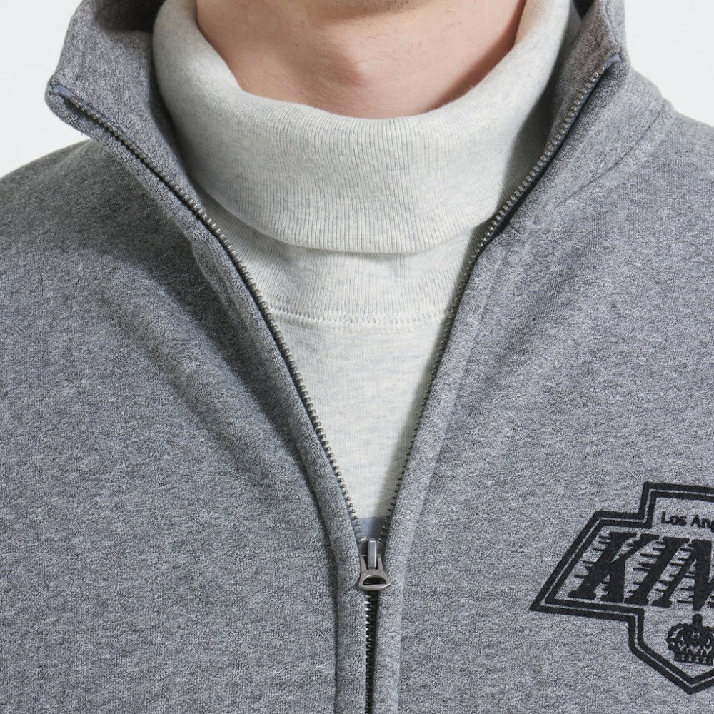 Los Angeles Kings Todd Snyder by Fanatics Full-Zip Fleece - Dark Heather Gray - NHL 202846167