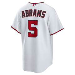 CJ Abrams Washington Nationals Nike Home Replica Jersey - White - Nike Online