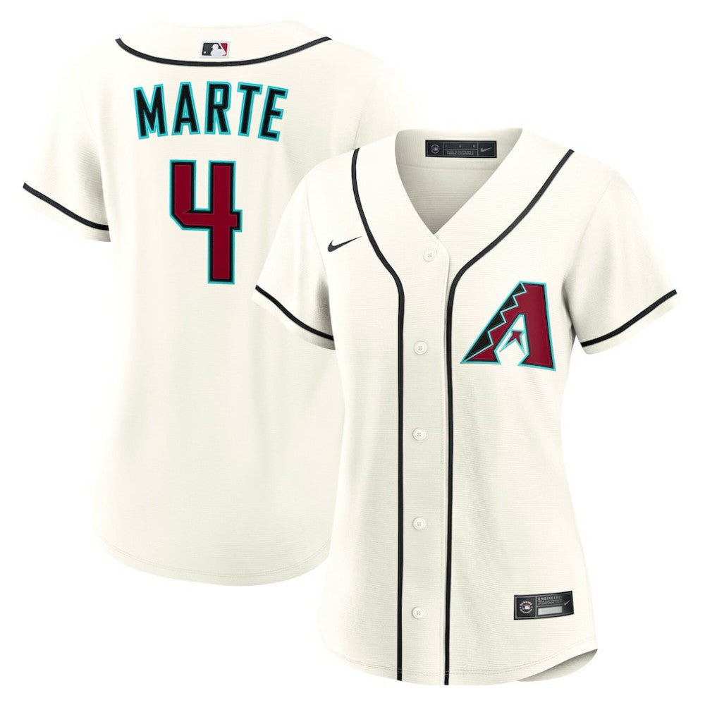 Ketel Marte Arizona Diamondbacks Nike Women's Home Replica Jersey - Cream - Nike Online