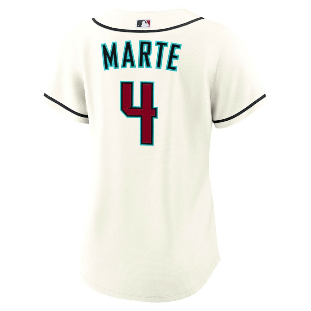 Ketel Marte Arizona Diamondbacks Nike Women's Home Replica Jersey - Cream - Nike Online
