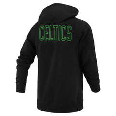 Boston Celtics FISLL Unisex Logoman Shadow Collection Pullover Hoodie Black