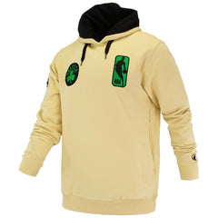 Boston Celtics FISLL Unisex Logoman Shadow Collection Pullover Hoodie Cream