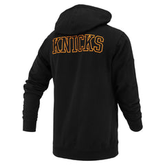 New York Knicks FISLL Unisex Logoman Shadow Collection Pullover Hoodie Black