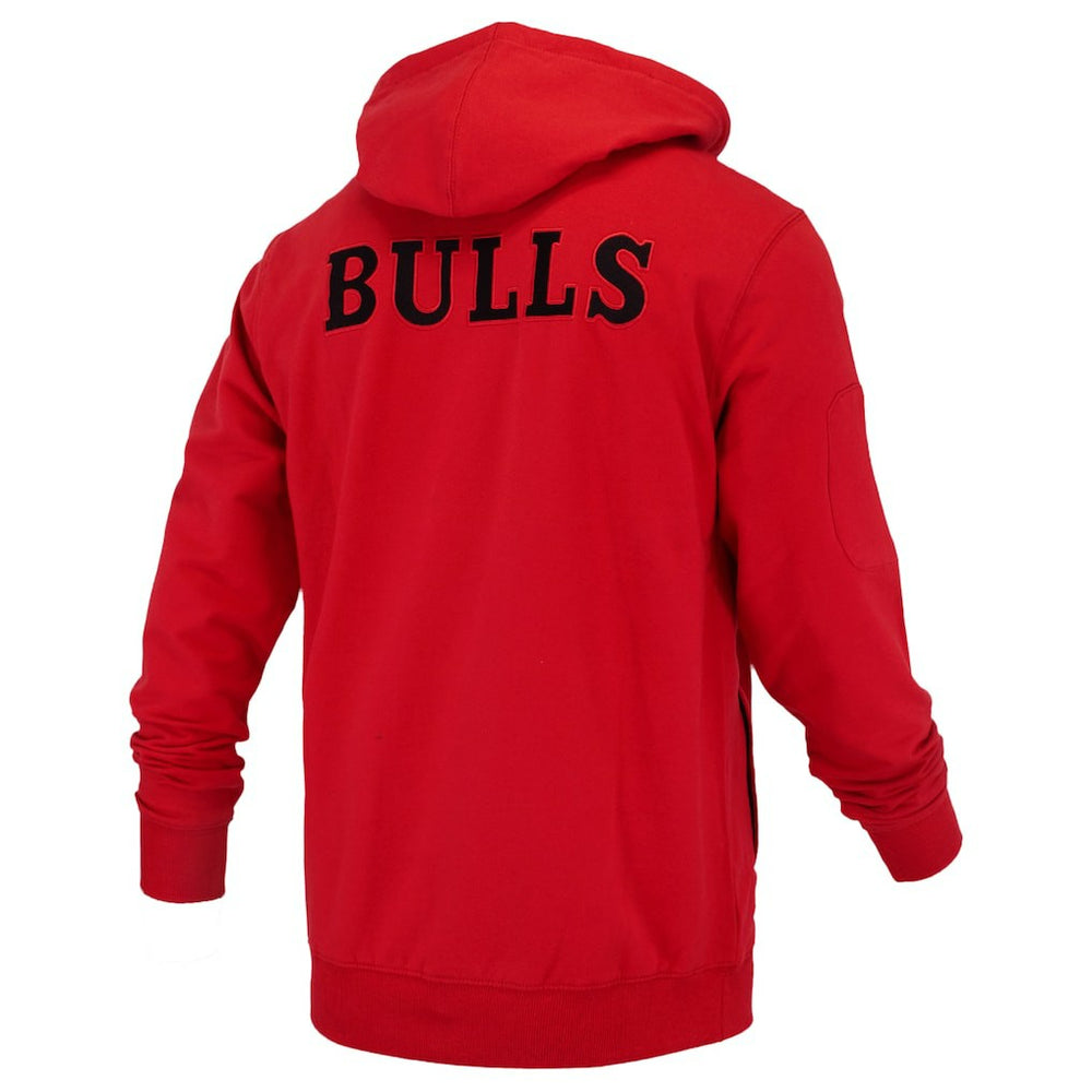 Chicago Bulls FISLL Unisex Logoman Shadow Collection Pullover Hoodie Red