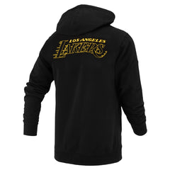 Los Angeles Lakers FISLL Unisex Logoman Shadow Collection Pullover Hoodie Black