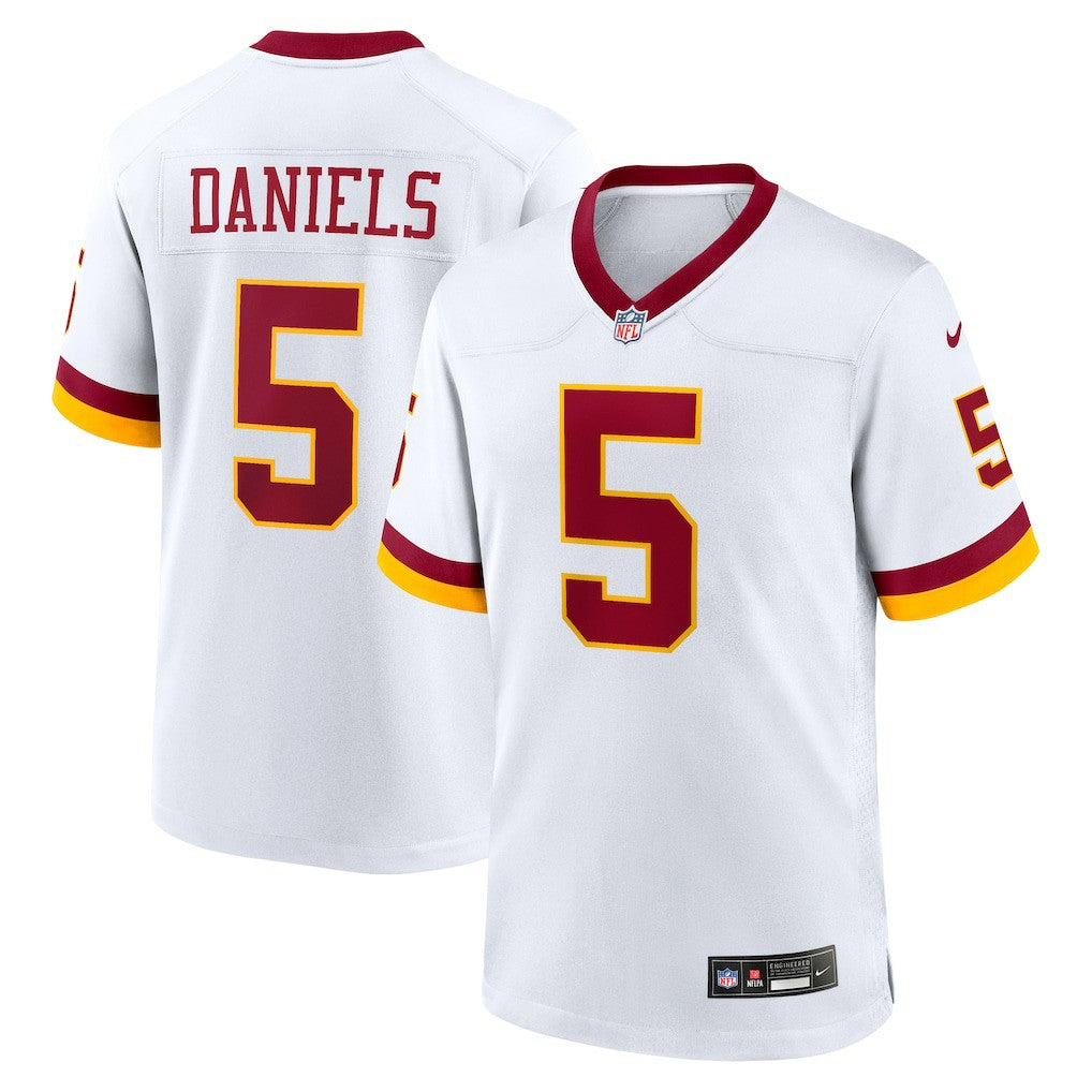 Nike Jayden Daniels Washington Commanders Game Super Bowl Era Jersey White