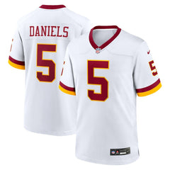 Nike Jayden Daniels Washington Commanders Game Super Bowl Era Jersey White