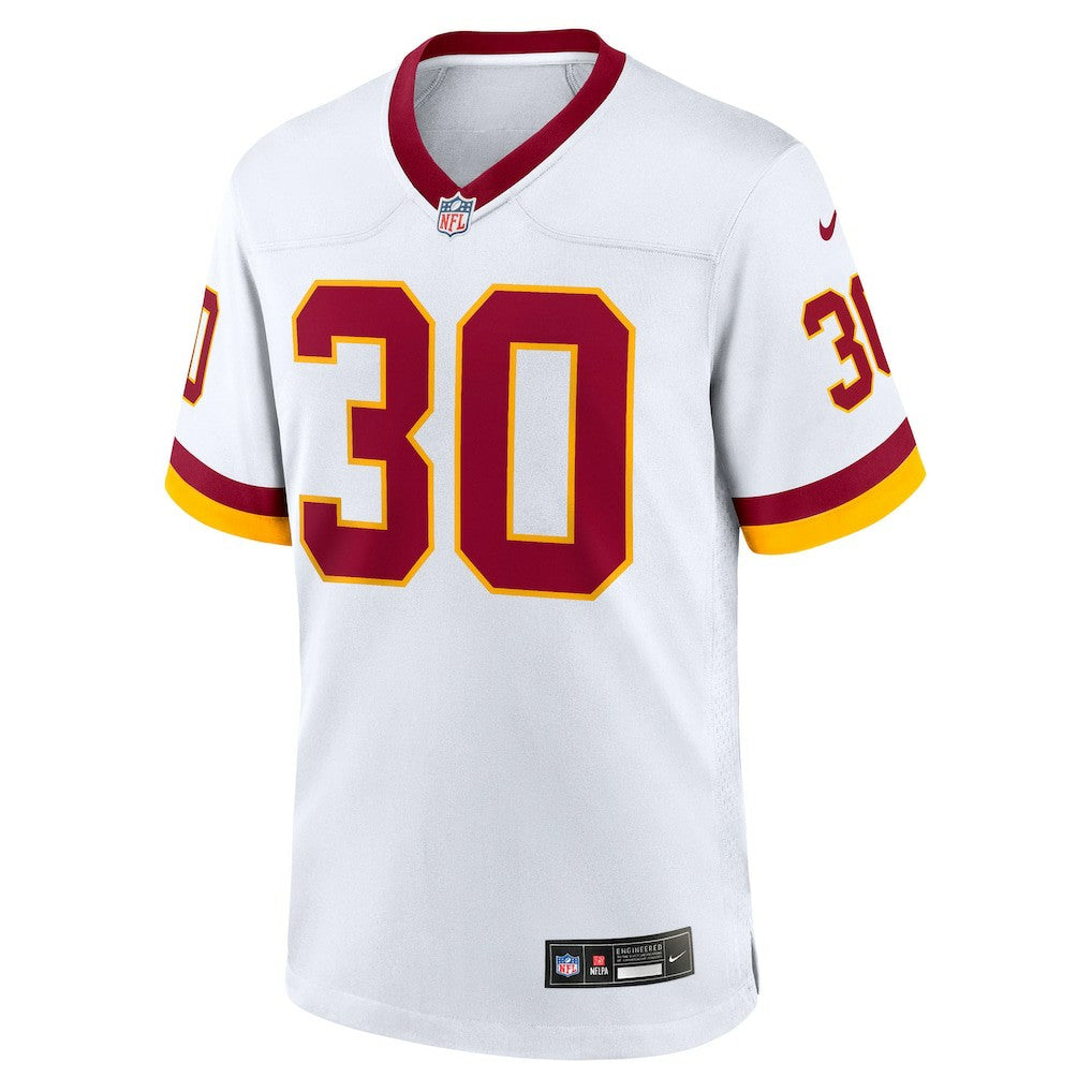 Nike Austin Ekeler Washington Commanders Game Super Bowl Era Jersey White