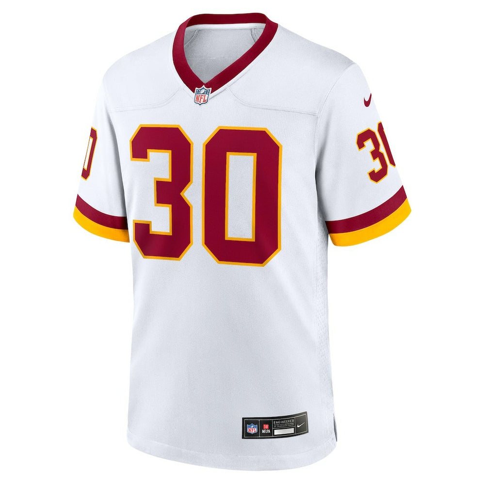 Nike Austin Ekeler Washington Commanders Game Super Bowl Era Jersey White