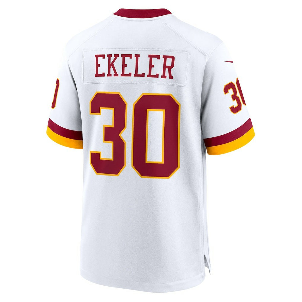 Nike Austin Ekeler Washington Commanders Game Super Bowl Era Jersey White