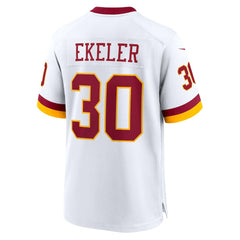 Nike Austin Ekeler Washington Commanders Game Super Bowl Era Jersey White