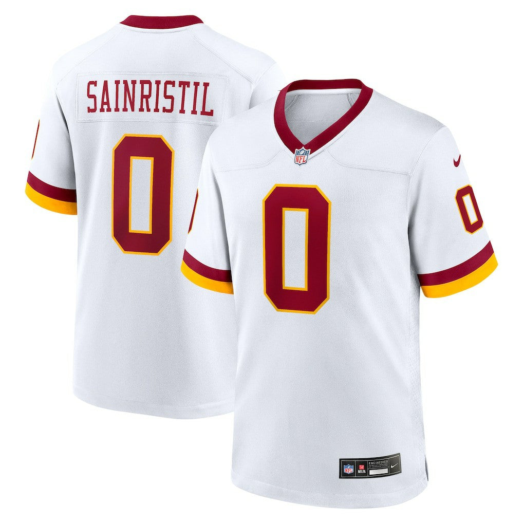 Nike Mike Sainristil Washington Commanders Game Super Bowl Era Jersey White