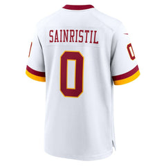 Nike Mike Sainristil Washington Commanders Game Super Bowl Era Jersey White