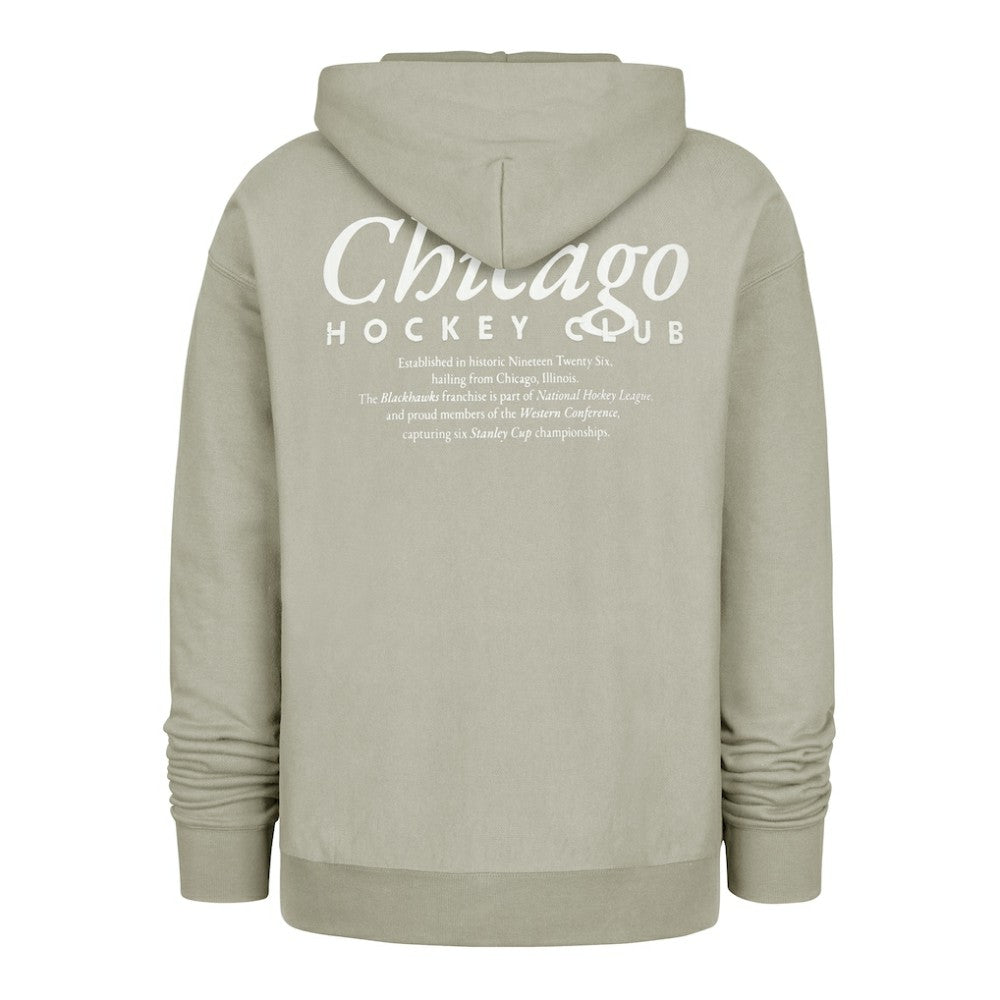 Chicago Blackhawks '47  Foundation Pullover Hoodie - Gray - NHL 202852820