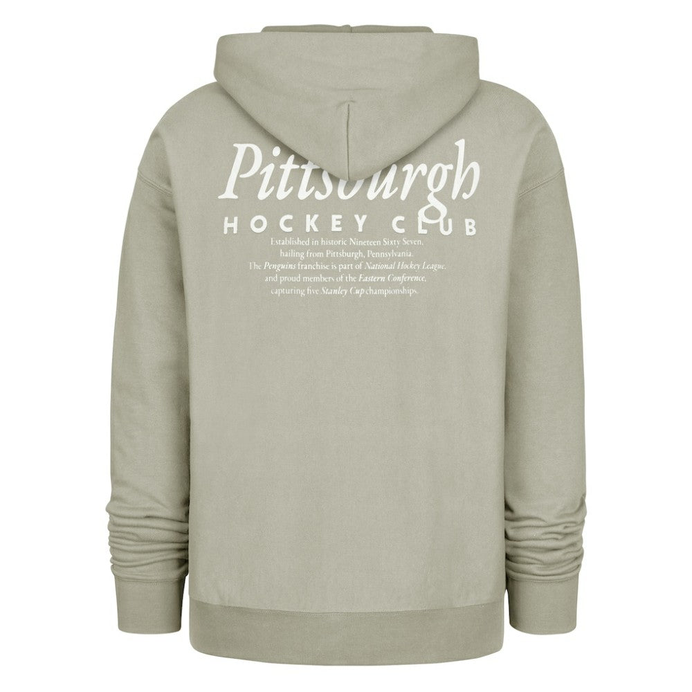 Pittsburgh Penguins '47  Foundation Pullover Hoodie - Gray - NHL 202852826