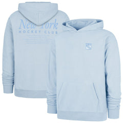 New York Rangers '47  Foundation Pullover Hoodie - Light Blue - NHL 202852827