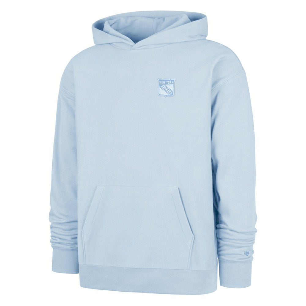 New York Rangers '47  Foundation Pullover Hoodie - Light Blue - NHL 202852827