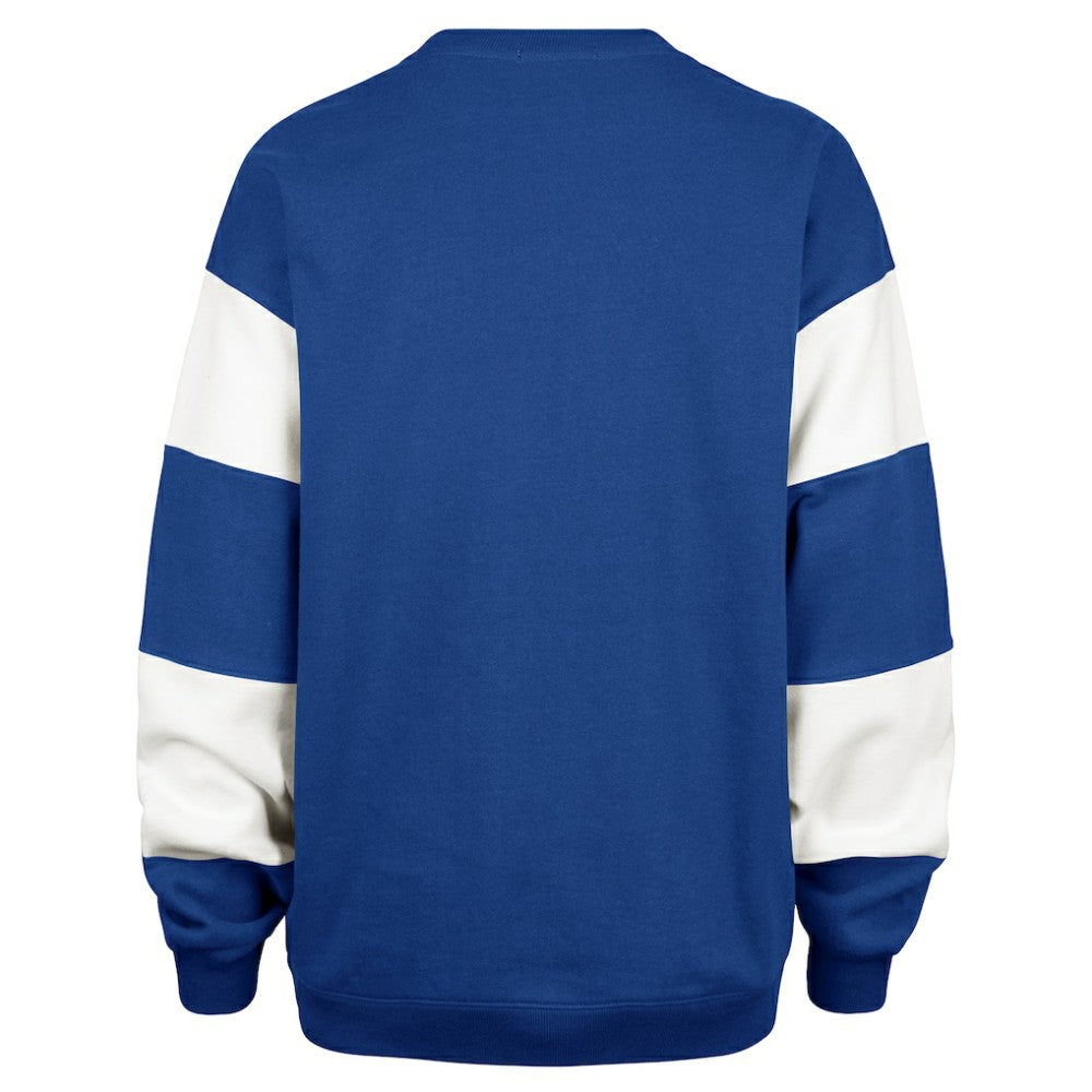 Tampa Bay Lightning '47 Women's Eephus Barred Pullover Sweatshirt - Blue - NHL 202852837