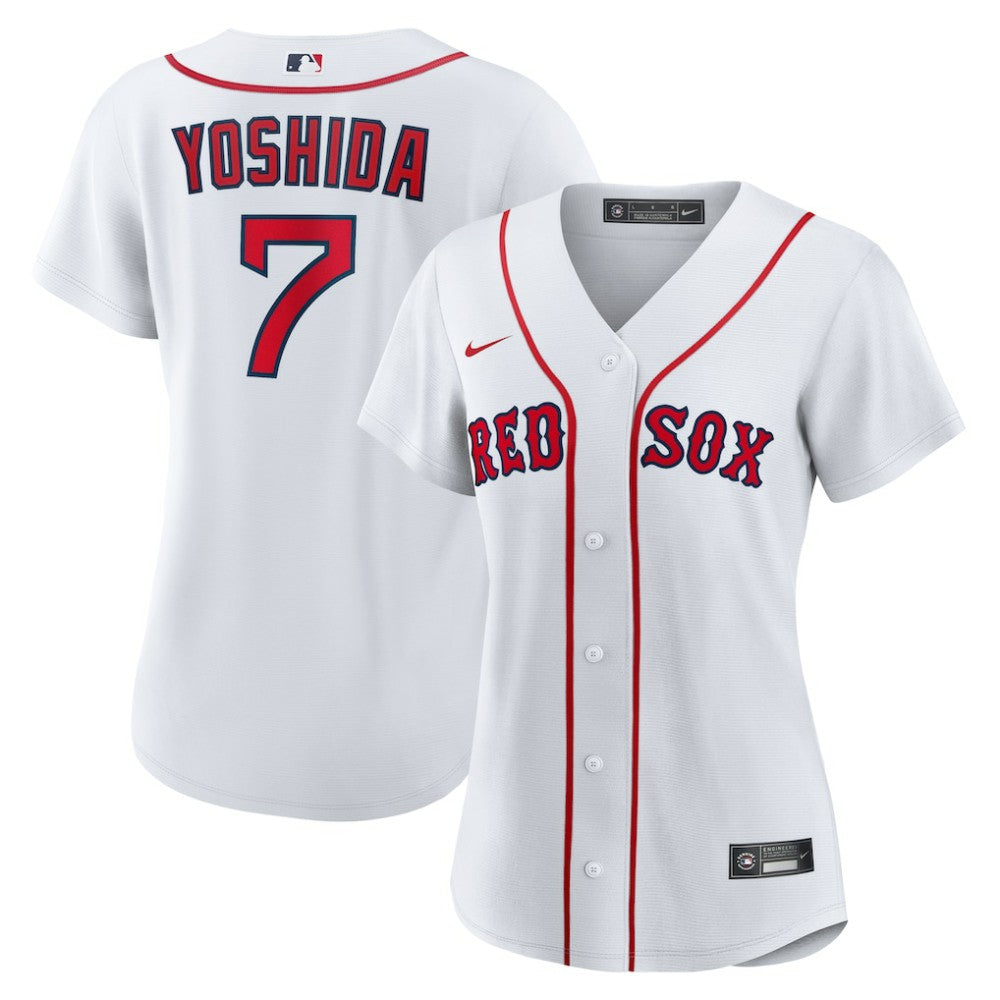 Masataka Yoshida Boston Red Sox Nike Women's Home Replica Jersey - White - Nike Lifestyle