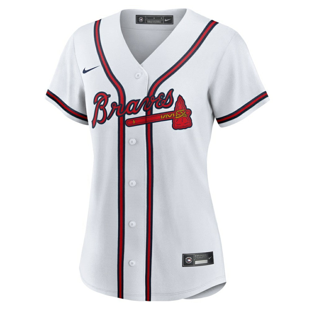 Austin Riley Atlanta Braves Nike Women's Home Replica Jersey - White - Nike on Sale