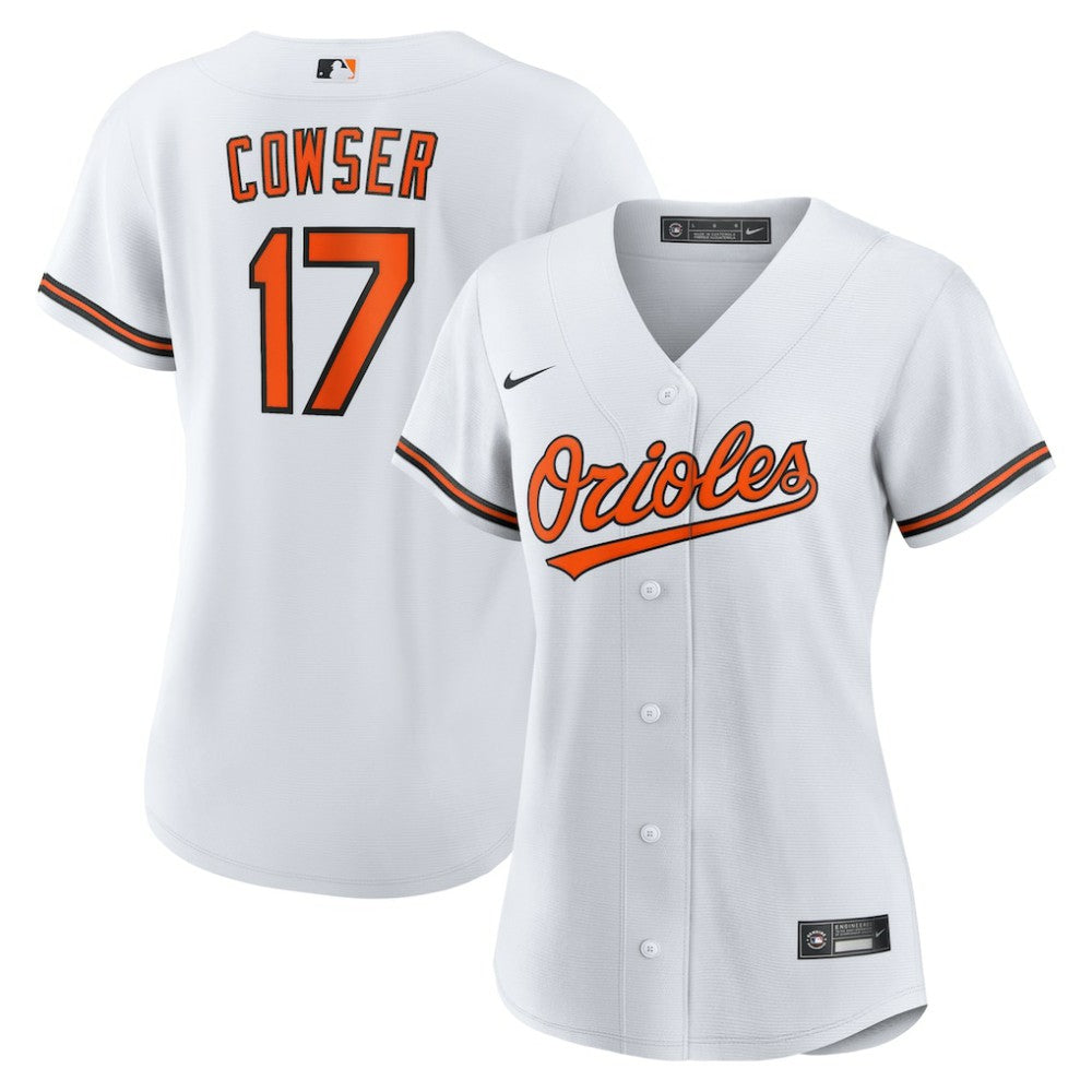 Colton Cowser Baltimore Orioles Nike Women's Home Replica Jersey - White - Nike Sale