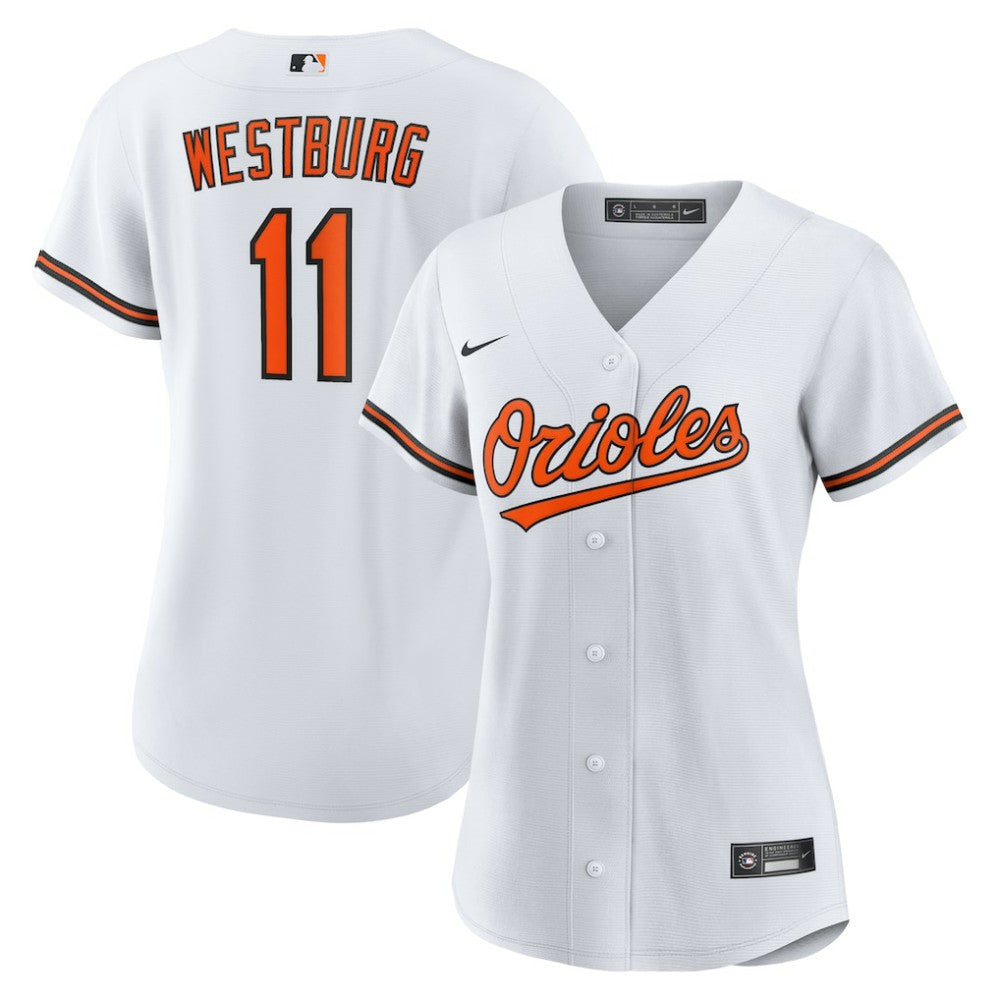 Jordan Westburg Baltimore Orioles Nike Women's Home Replica Jersey - White - Nike Online