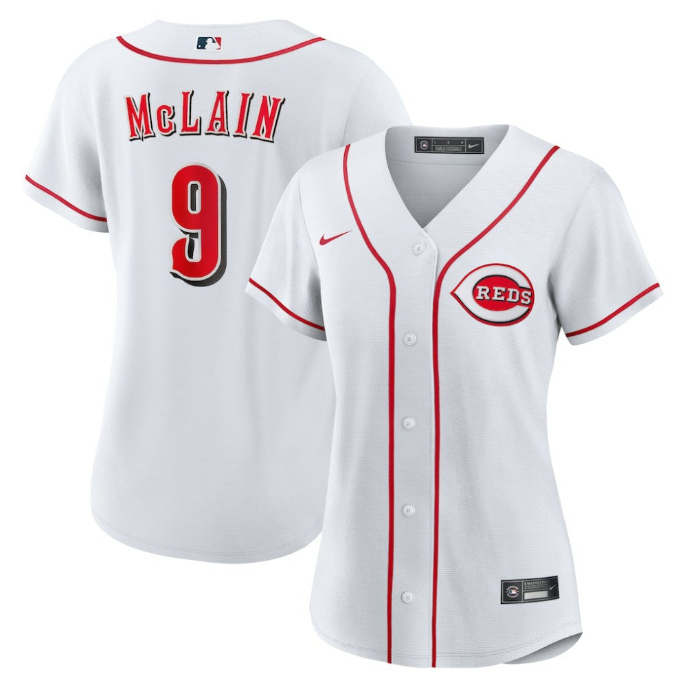 Matt McLain Cincinnati Reds Nike Women's Home Replica Jersey - White - Nike Discount