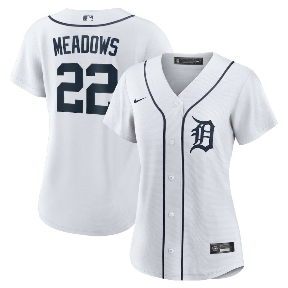 Parker Meadows Detroit Tigers Nike Women's Home Replica Jersey - White - Nike Sale