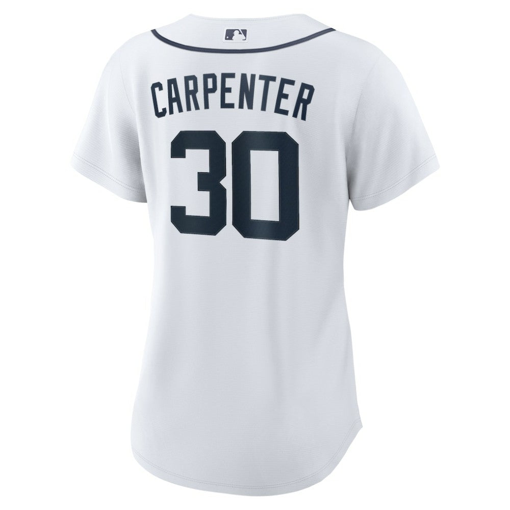Kerry Carpenter Detroit Tigers Nike Women's Home Replica Jersey - White - Nike on Sale