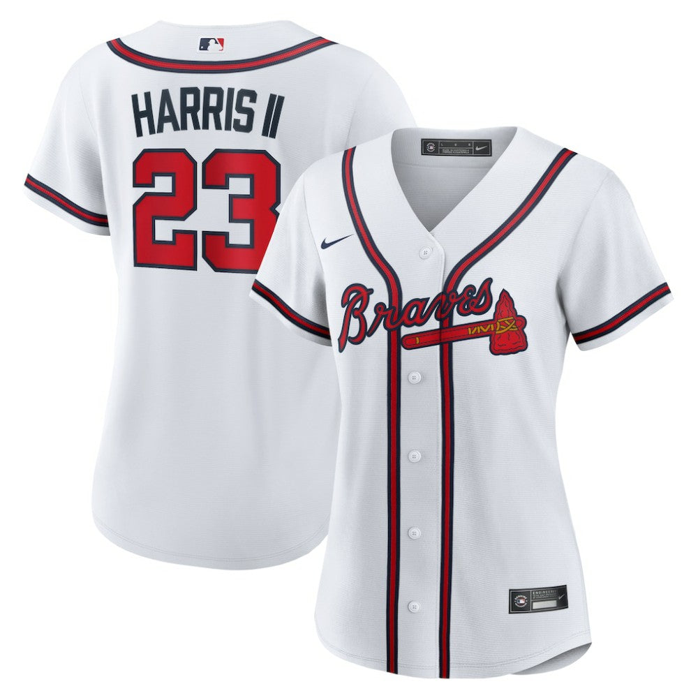 Michael Harris II Atlanta Braves Nike Women's Home Replica Jersey - White - Nike on Sale