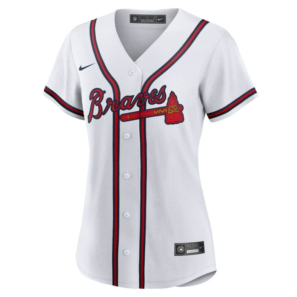 Reynaldo Lopez Atlanta Braves Nike Women's Home Replica Jersey - White - Nike Sale