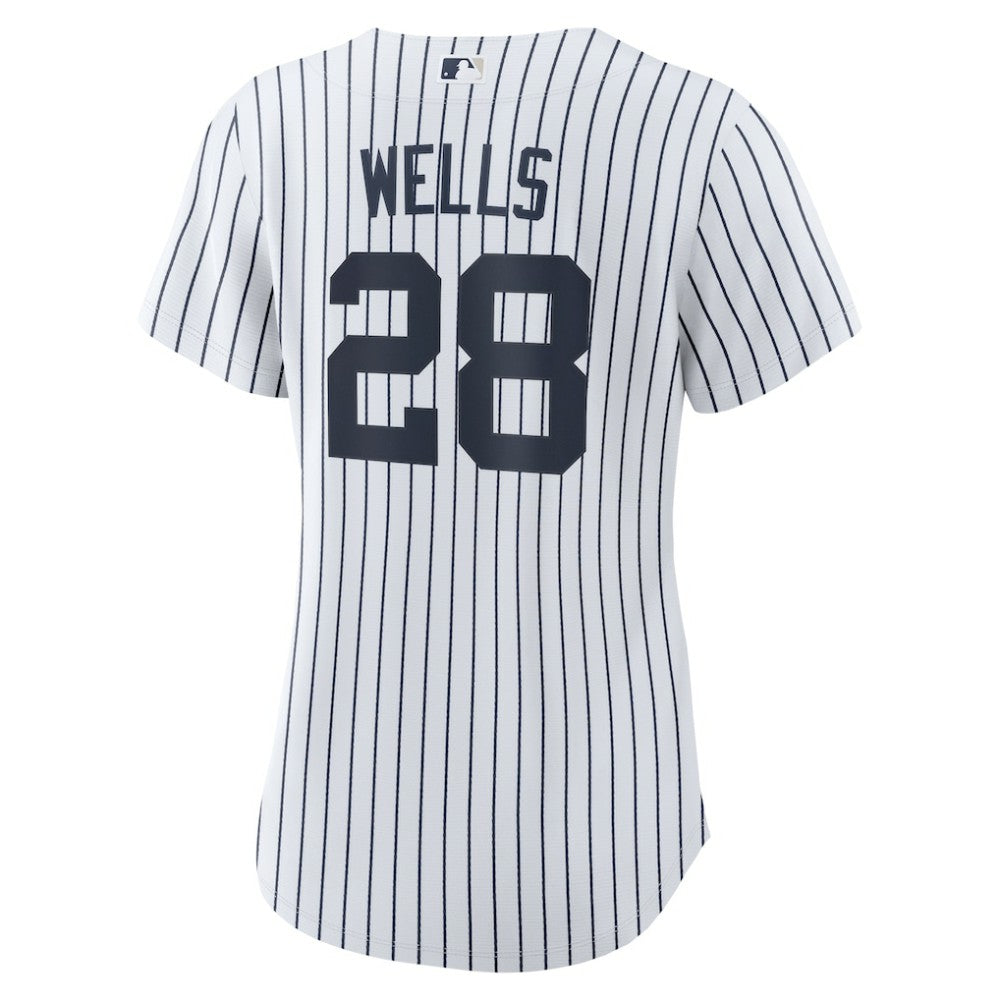 Austin Wells New York Yankees Nike Women's Home Replica Jersey - White - Nike Lifestyle