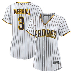 Jackson Merrill San Diego Padres Nike Women's Home Replica Jersey - White - Nike on Sale