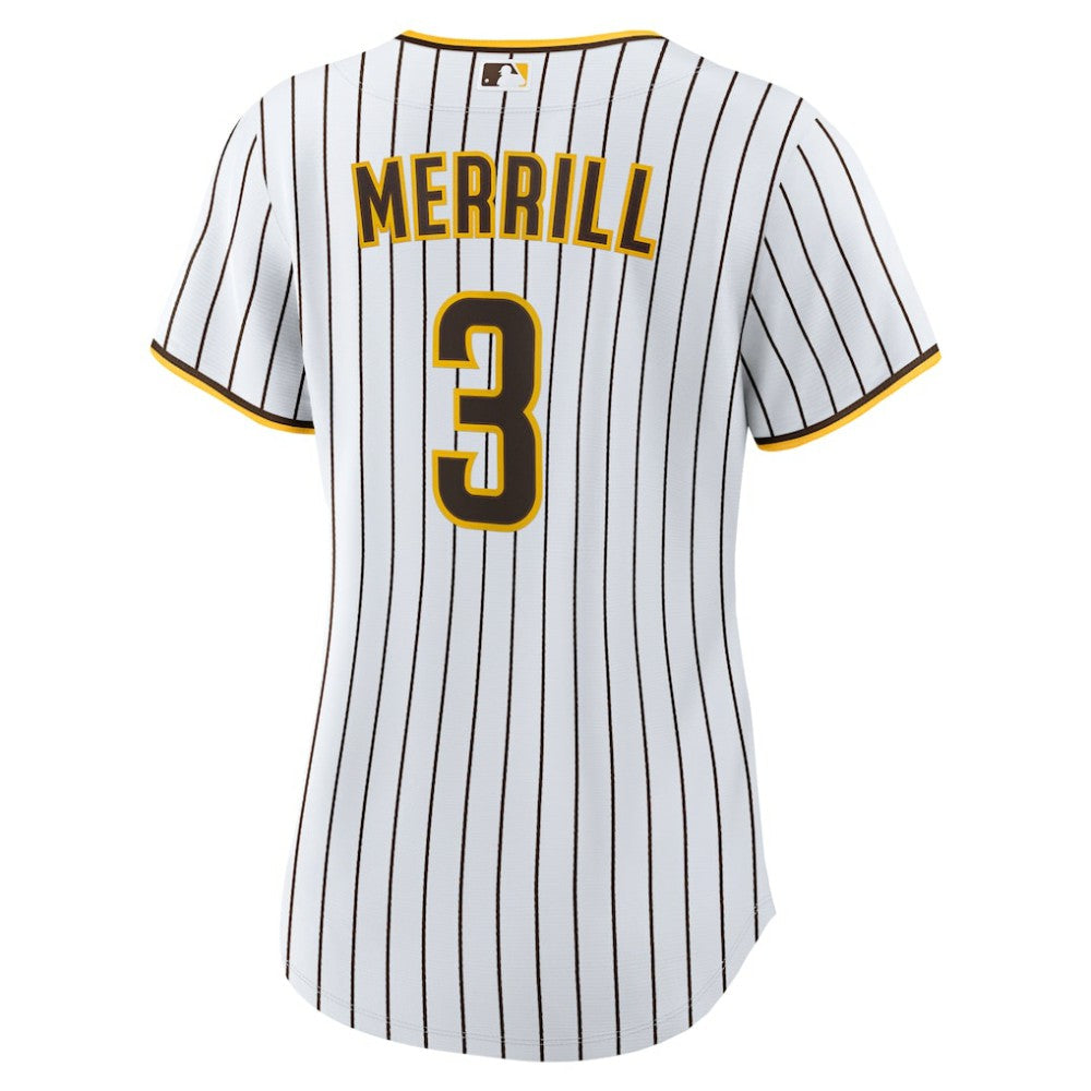 Jackson Merrill San Diego Padres Nike Women's Home Replica Jersey - White - Nike on Sale