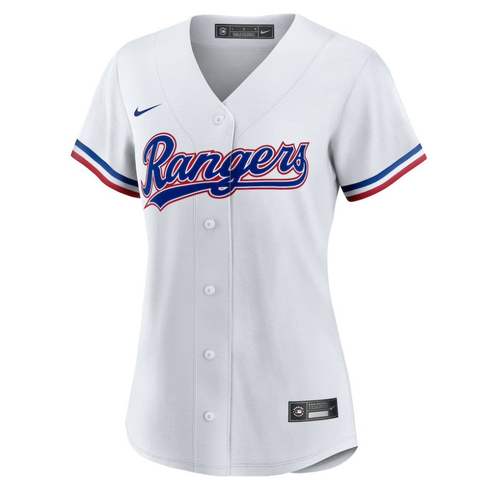 Nathan Eovaldi Texas Rangers Nike Women's Home Replica Jersey - White - Nike Lifestyle