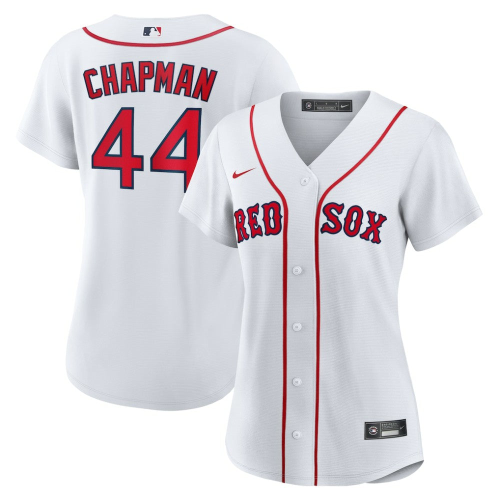 Aroldis Chapman Boston Red Sox Nike Women's Home Replica Jersey - White - Nike Lifestyle