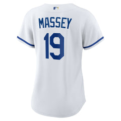 Michael Massey Kansas City Royals Nike Women's Home Replica Jersey - White - Nike on Sale