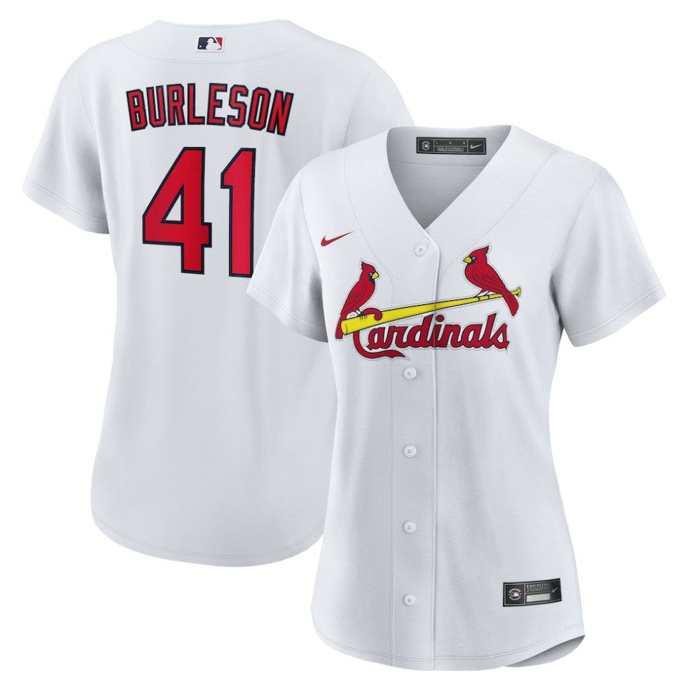 Alec Burleson St. Louis Cardinals Nike Women's Home Replica Jersey - White - Nike on Sale