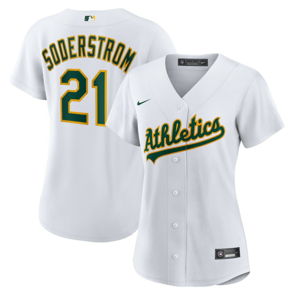 Tyler Soderstrom Athletics Nike Women's Home Replica Jersey - White - Nike Sale