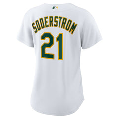 Tyler Soderstrom Athletics Nike Women's Home Replica Jersey - White - Nike Sale
