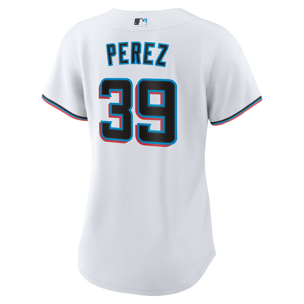 Eury Perez Miami Marlins Nike Women's Home Replica Jersey - White - Nike on Sale