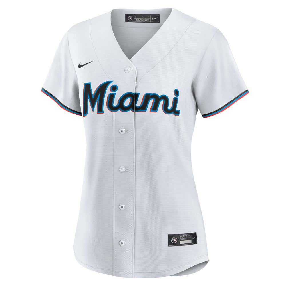 Kyle Stowers Miami Marlins Nike Women's Home Replica Jersey - White - Nike Sale