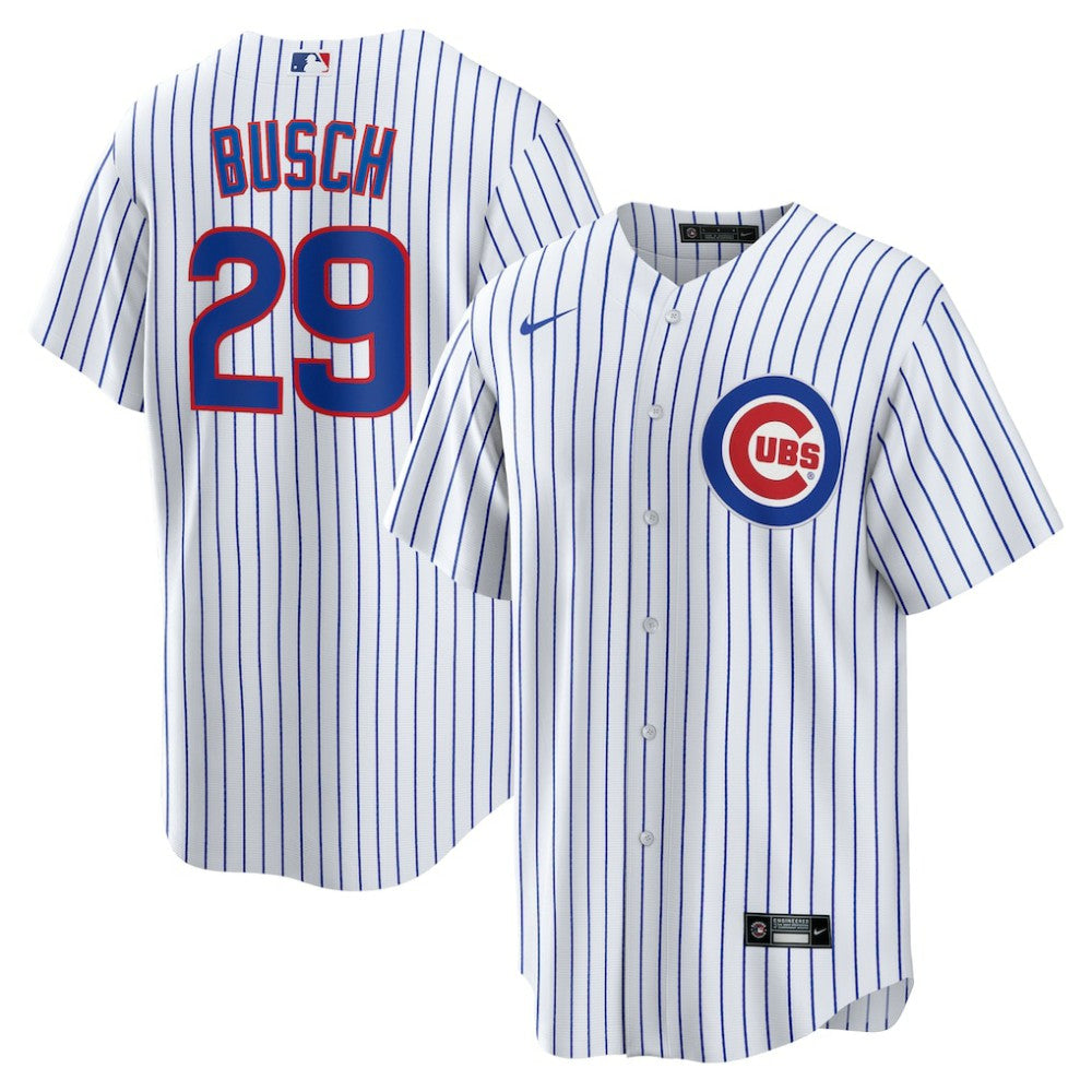 Michael Busch Chicago Cubs Nike Home Replica Jersey - White - Nike Sale